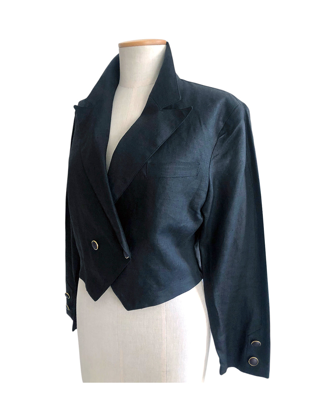 VINTAGE UNSIGNED Blazer in Lino