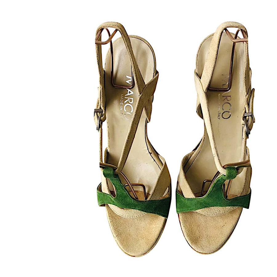 VINTAGE UNSIGNED T-strap Sandal