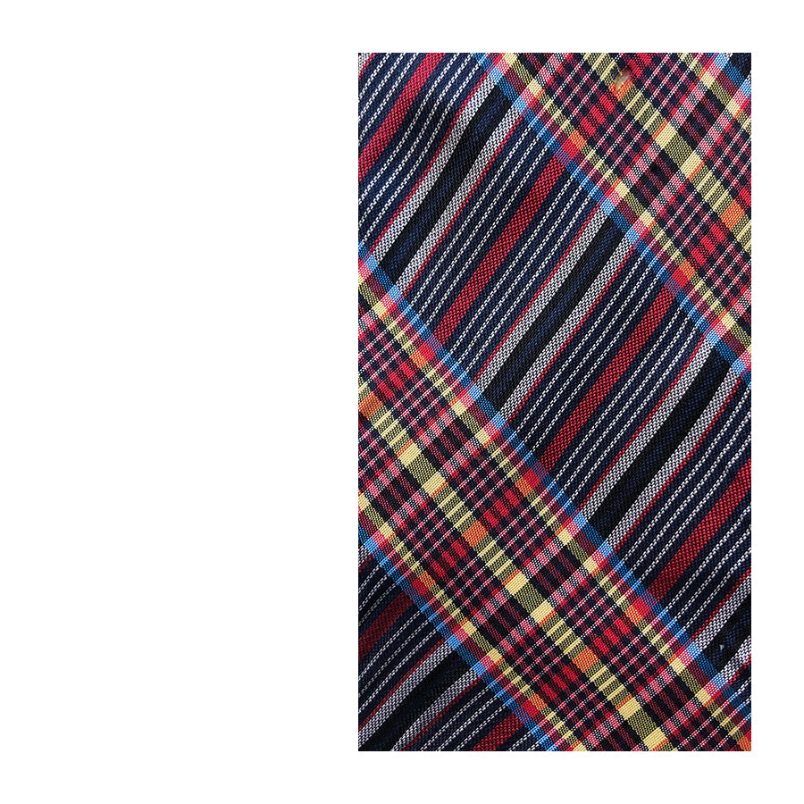 VINTAGE UNSIGNED Cravatta in Seta Pura