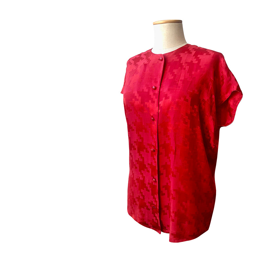 VINTAGE SARTORIALE Blusa in Seta