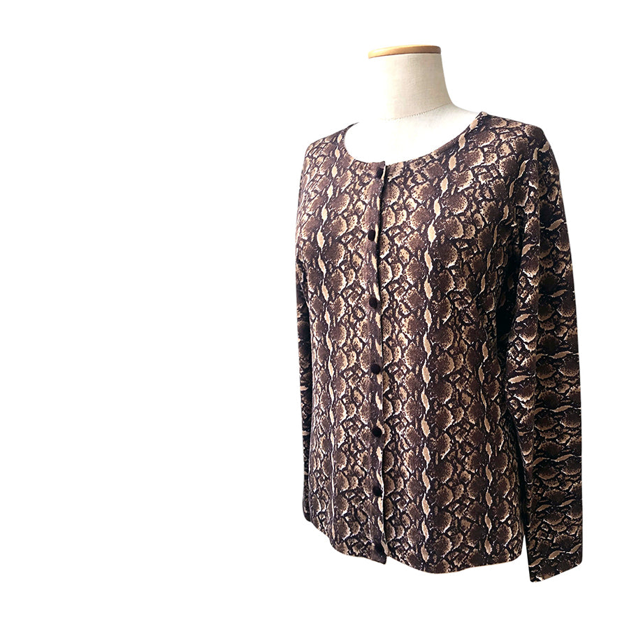 RENATO BALESTRA Cardigan Animalier