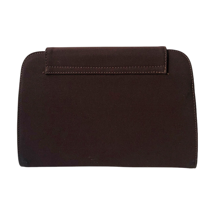 VINTAGE UNSIGNED Clutch in Tessuto