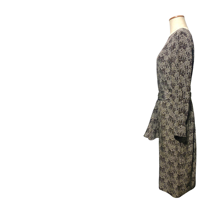 VINTAGE SARTORIALE Abito in Seta Pura