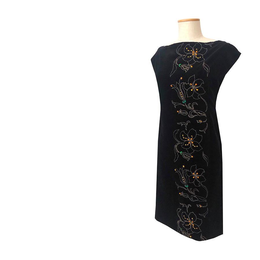 VINTAGE SARTORIALE Tubino in Velluto