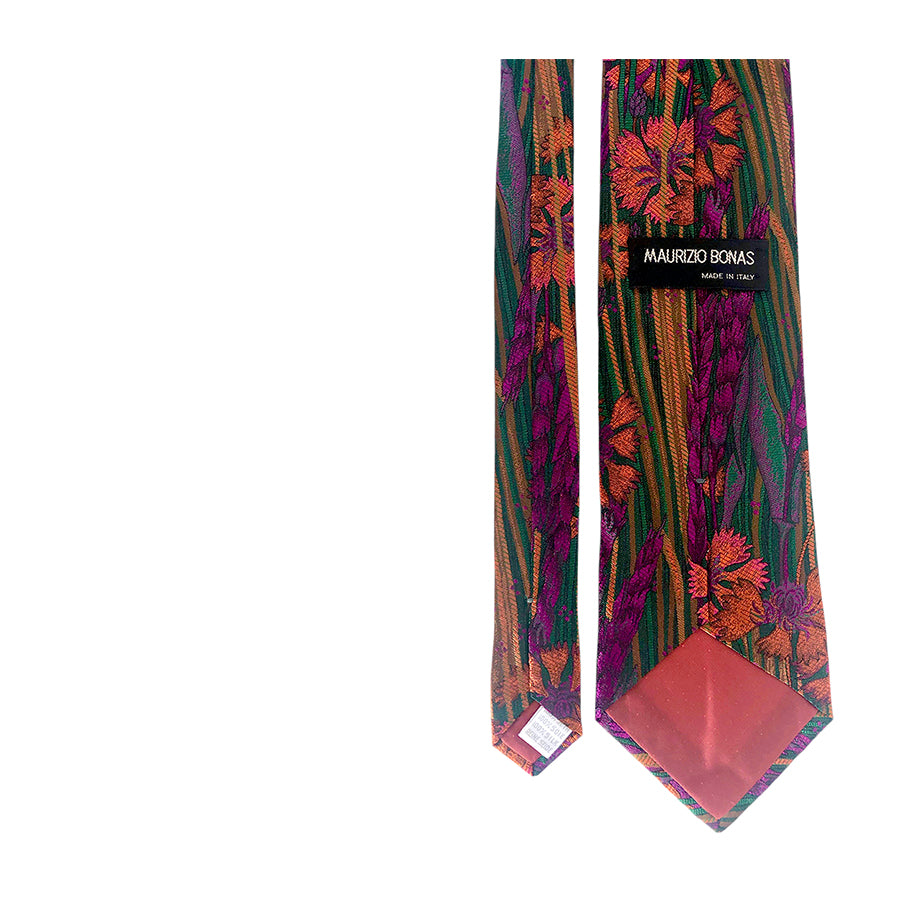 MAURIZIO BONAS Cravatta in Seta Pura
