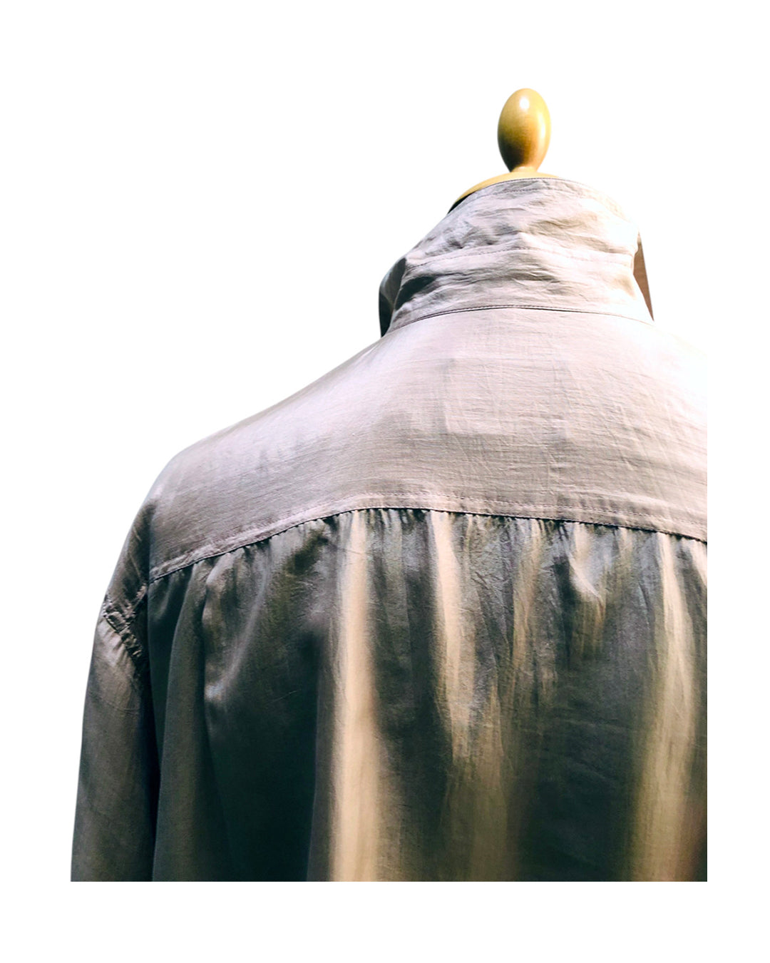 VINTAGE UNSIGNED Camicia in Seta