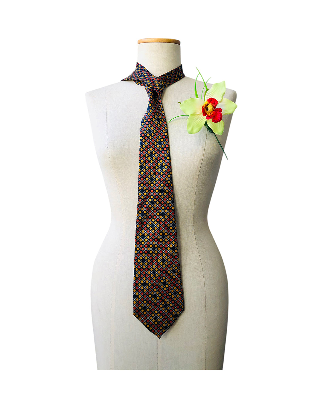 VINTAGE ARPEGE Cravatta in seta