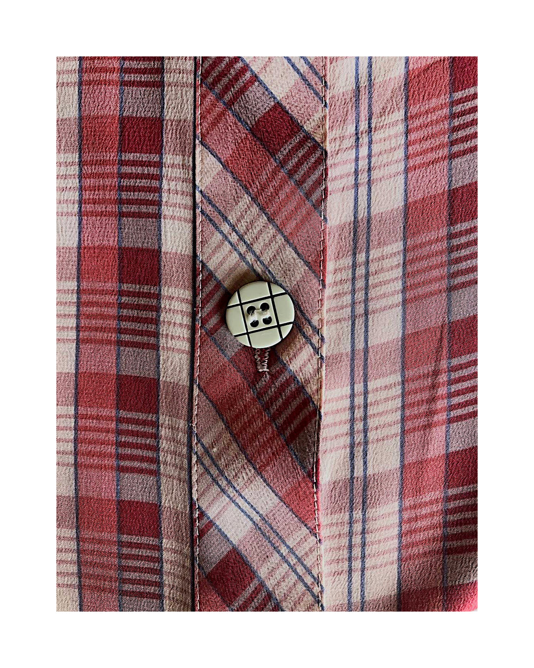 VINTAGE UNSIGNED Camicia Oversize in Seta