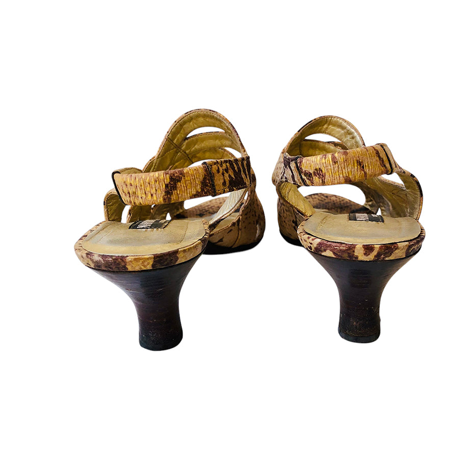 MARIO VALENTINO Sandali in Rettile