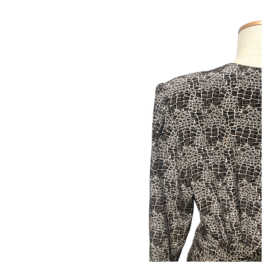 VINTAGE SARTORIALE Abito in Seta Pura