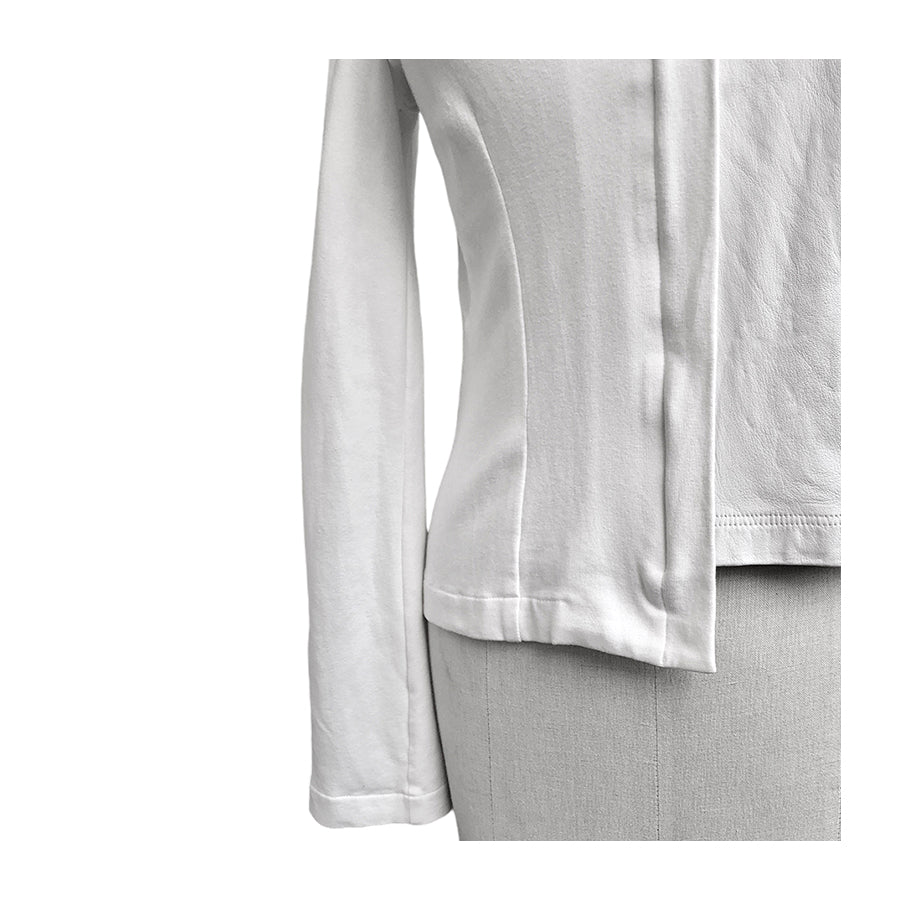 LIVIANA CONTI Giacca in Jersey e Ecopelle