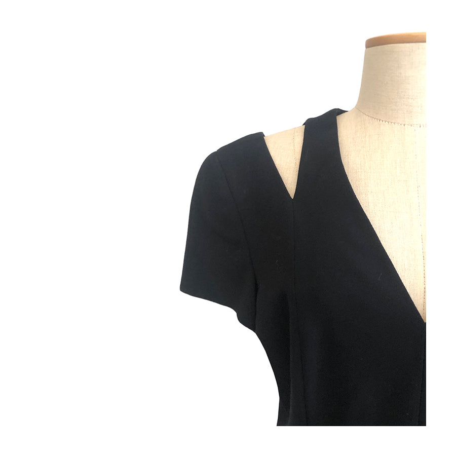 RENA LANGE Abito in Crepe di Lana