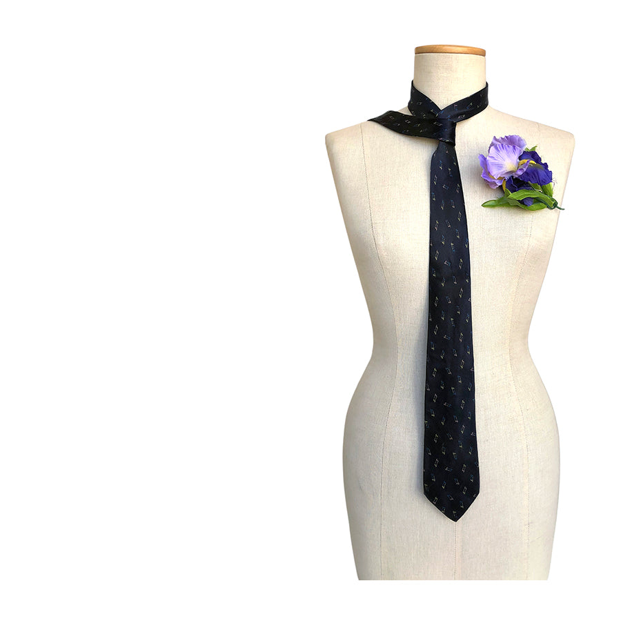 FENDI Cravatta in Seta Pura