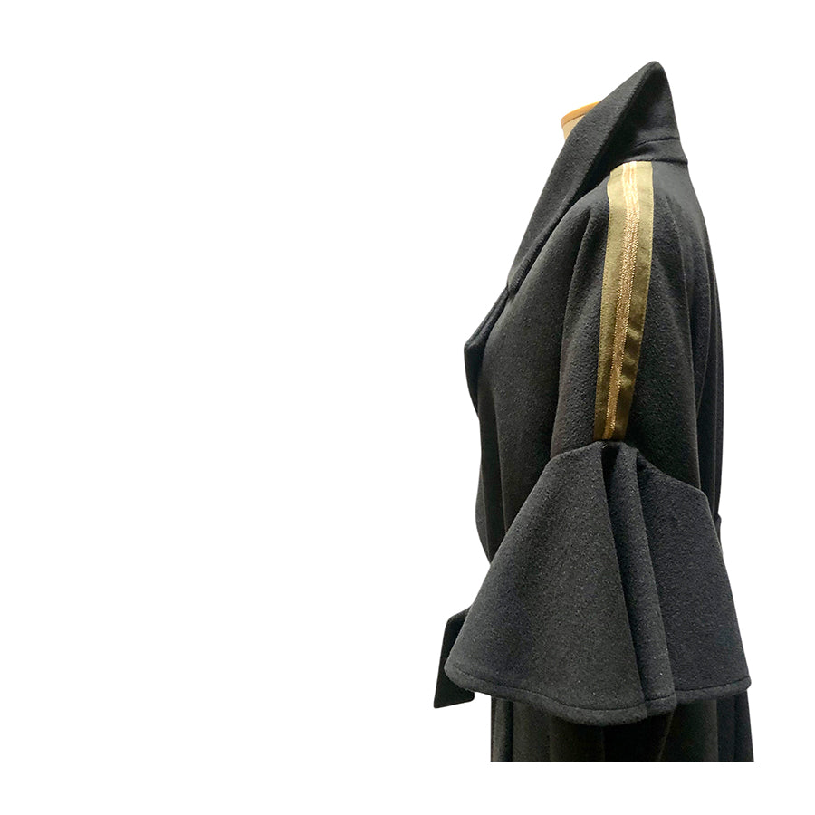 THINK & BELIEVE Wrap Coat