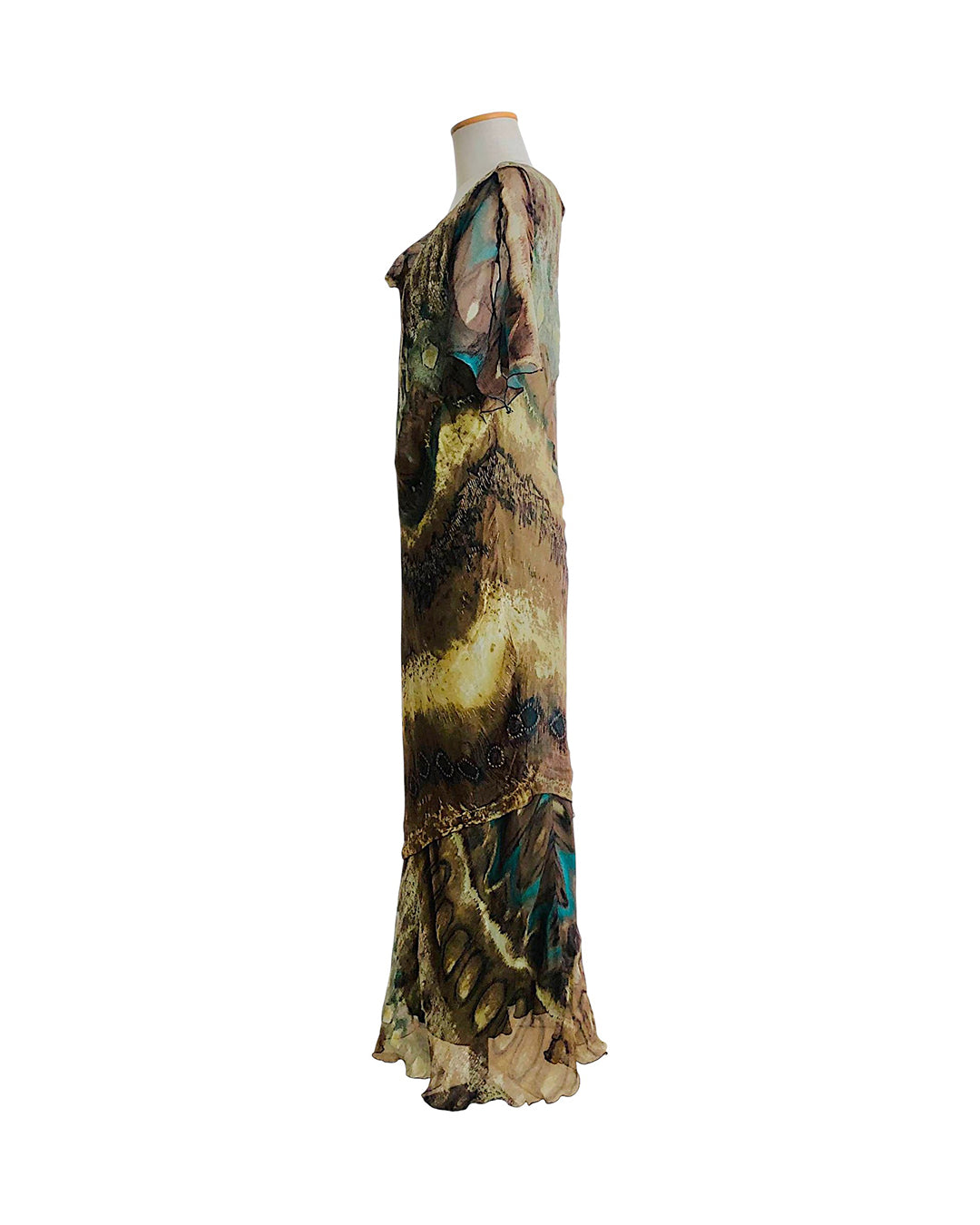 LUISA VIOLA Maxidress in Seta