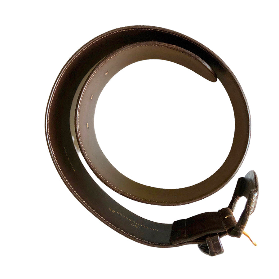 VALENTINO GARAVANI Cintura in Pelle Scamosciata