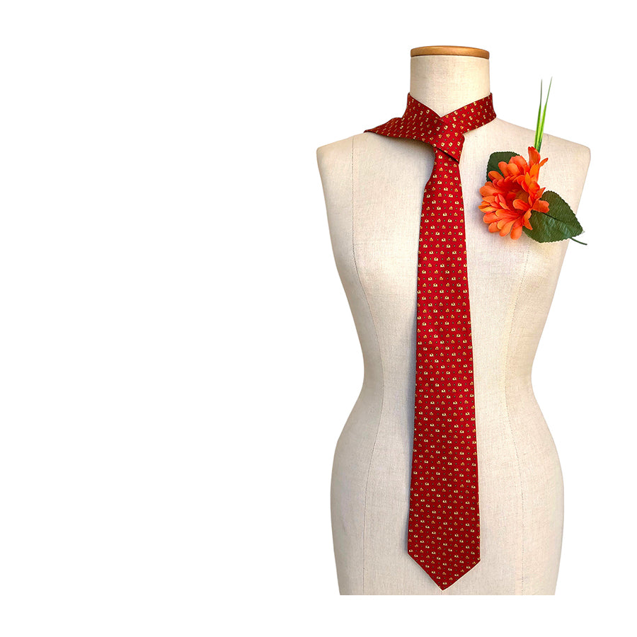 SALVATORE FERRAGAMO Cravatta in Seta Pura