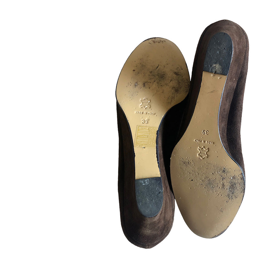 POLLINI STUDIO Décolleté in Camoscio