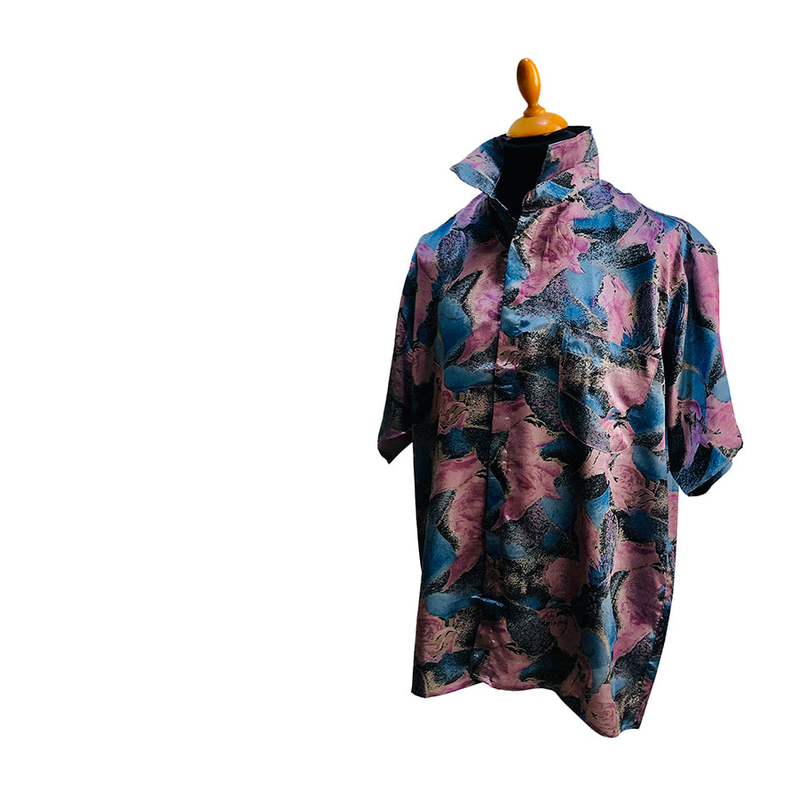 SEBAT Aloha Shirt in Seta