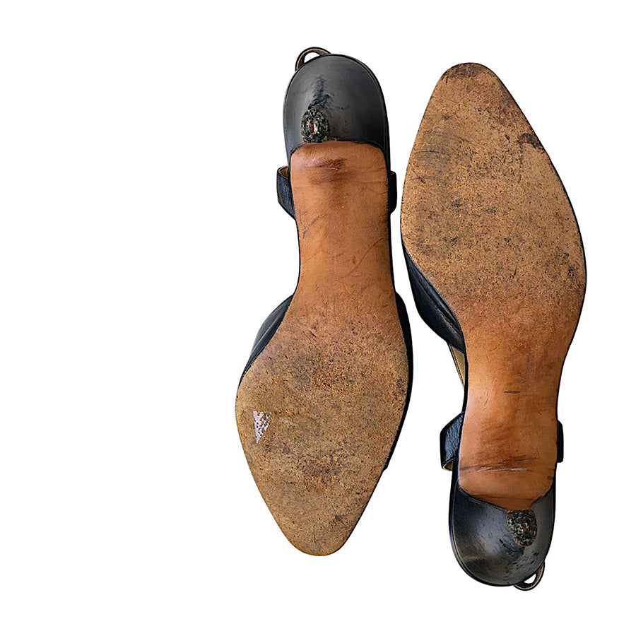 FRAGIACOMO Slingback Bicolore