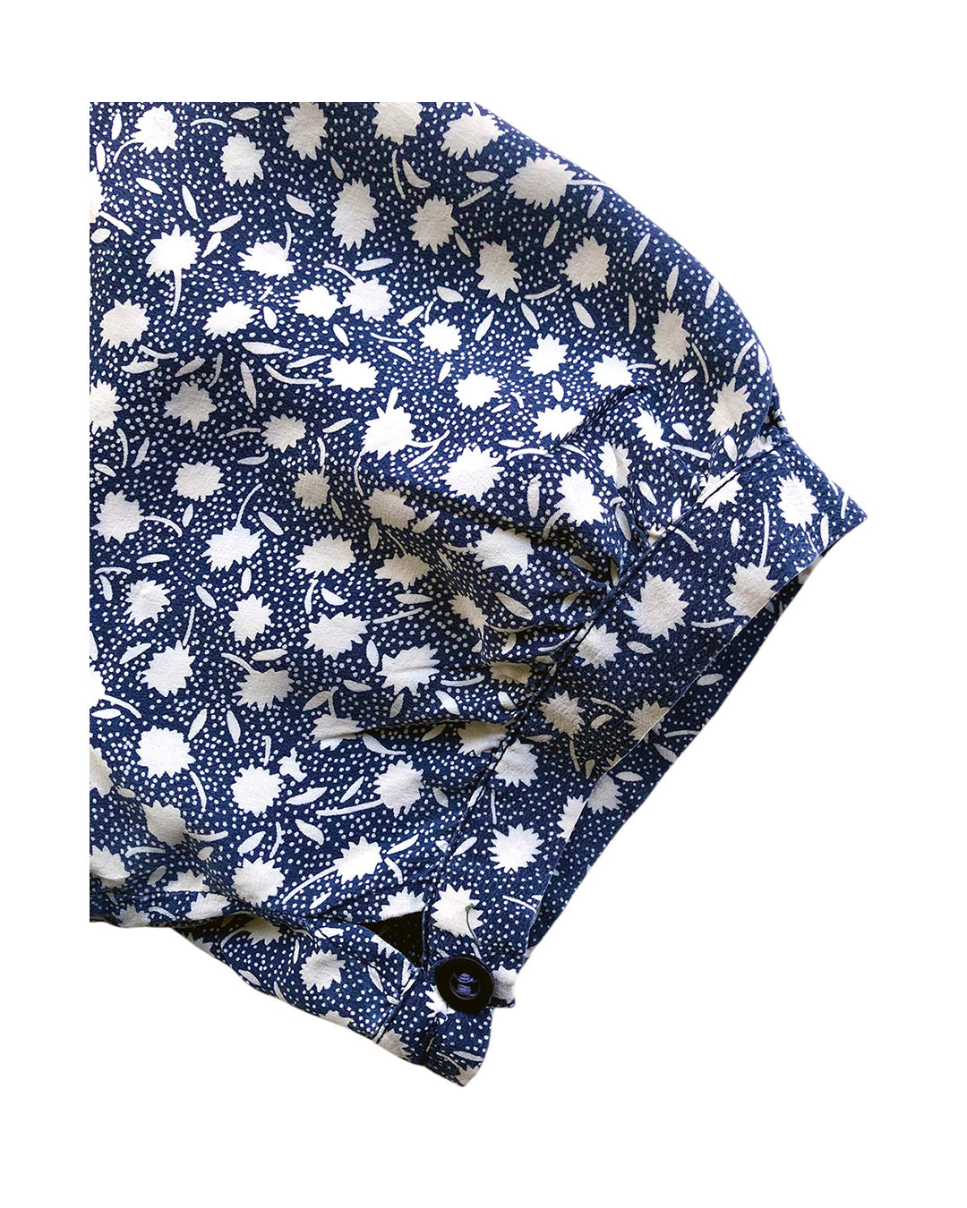 VINTAGE UNSIGNED Camicia Oversize in Seta