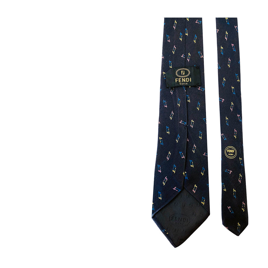 FENDI Cravatta in Seta Pura