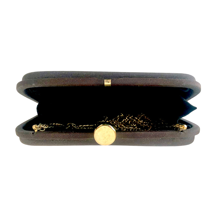 BRUNO MAGLI Clutch in Tessuto con Catena