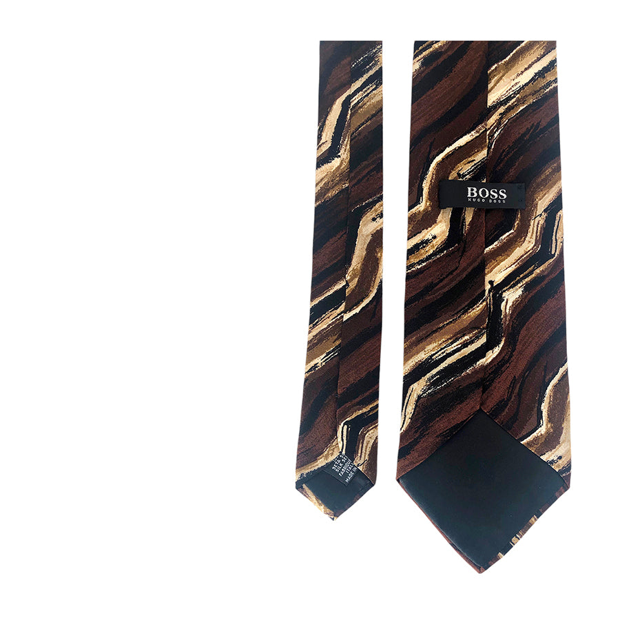 HUGO BOSS Cravatta in Seta Pura