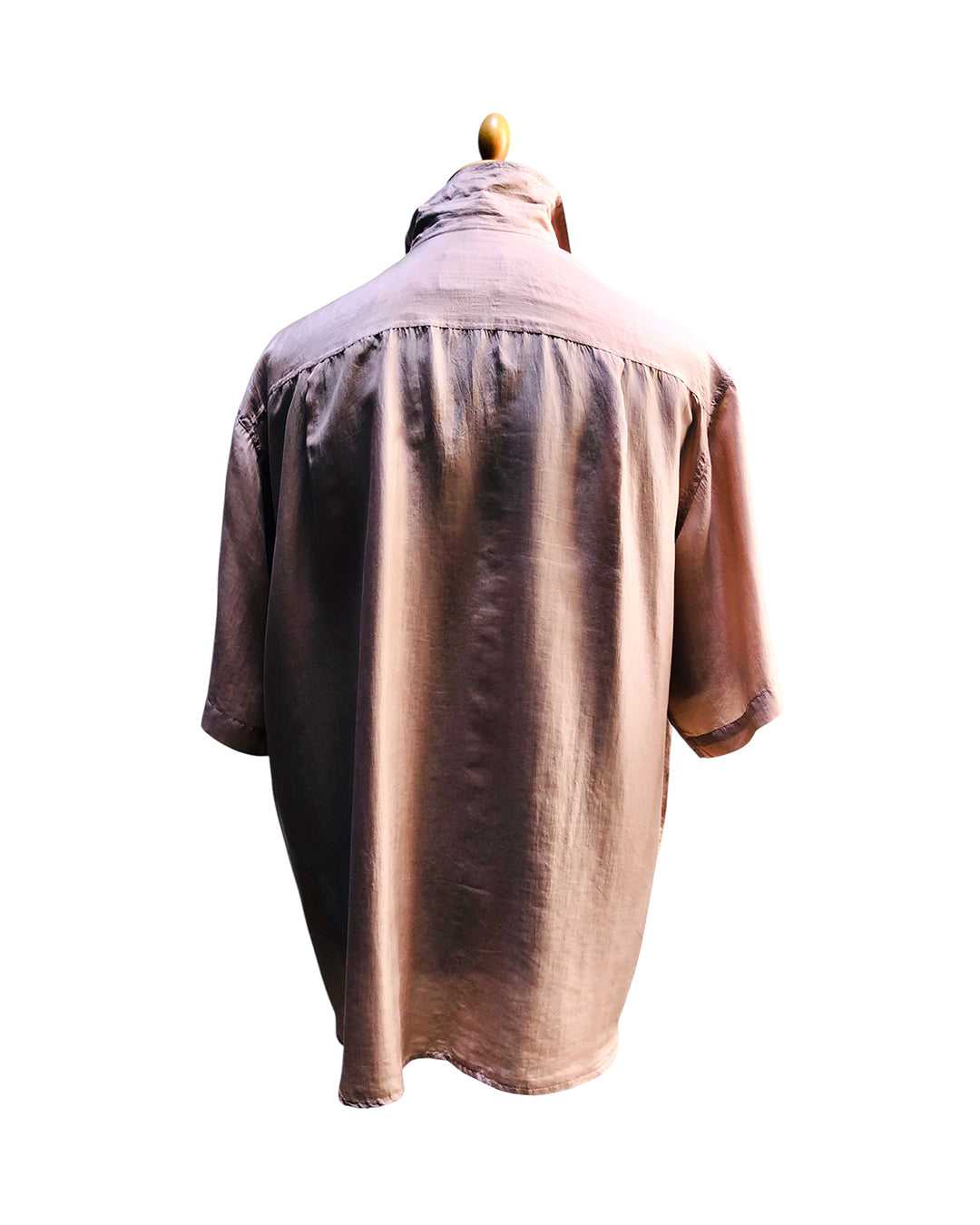 VINTAGE UNSIGNED Camicia in Seta