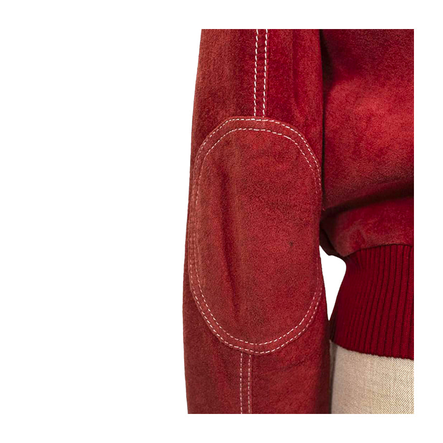 BELFE Bomber in Suede