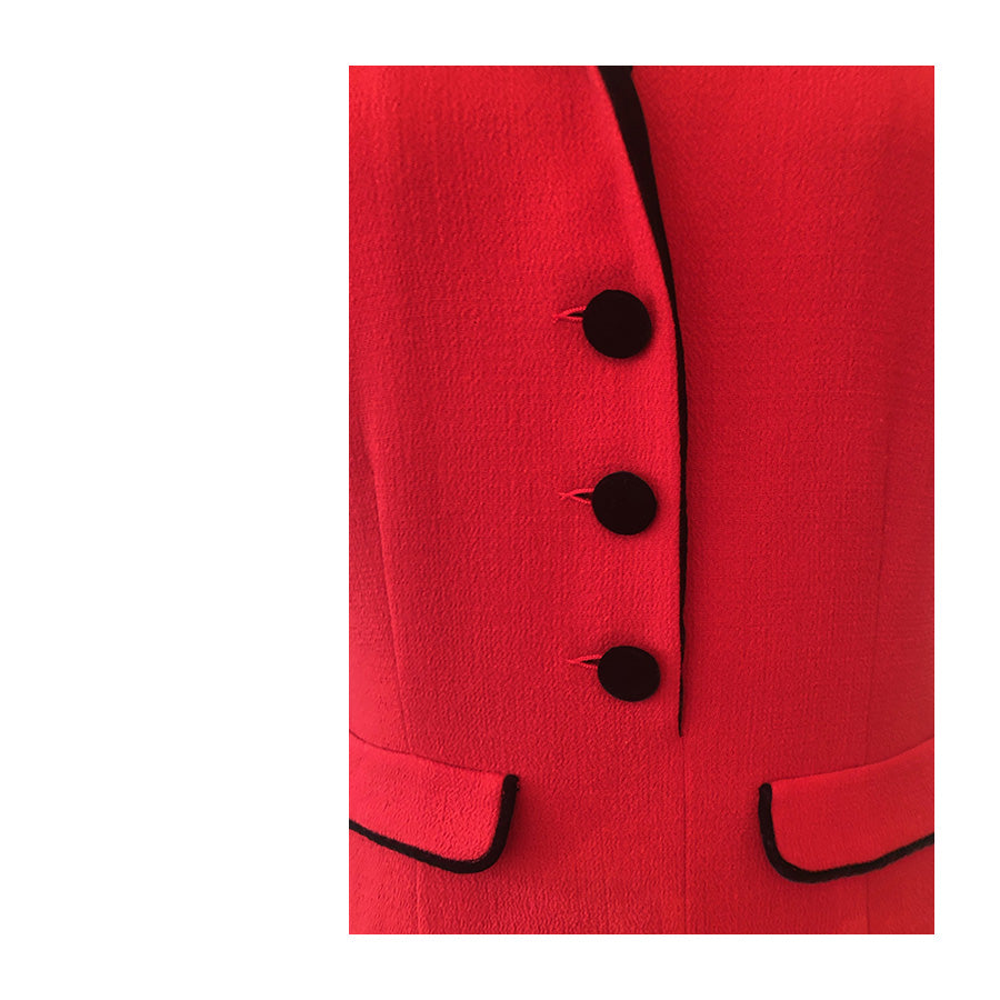 PINUCCIA BOTONDI Abito in Crepe di Lana