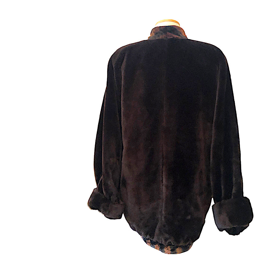 FENDI Giaccone in Ecopelliccia