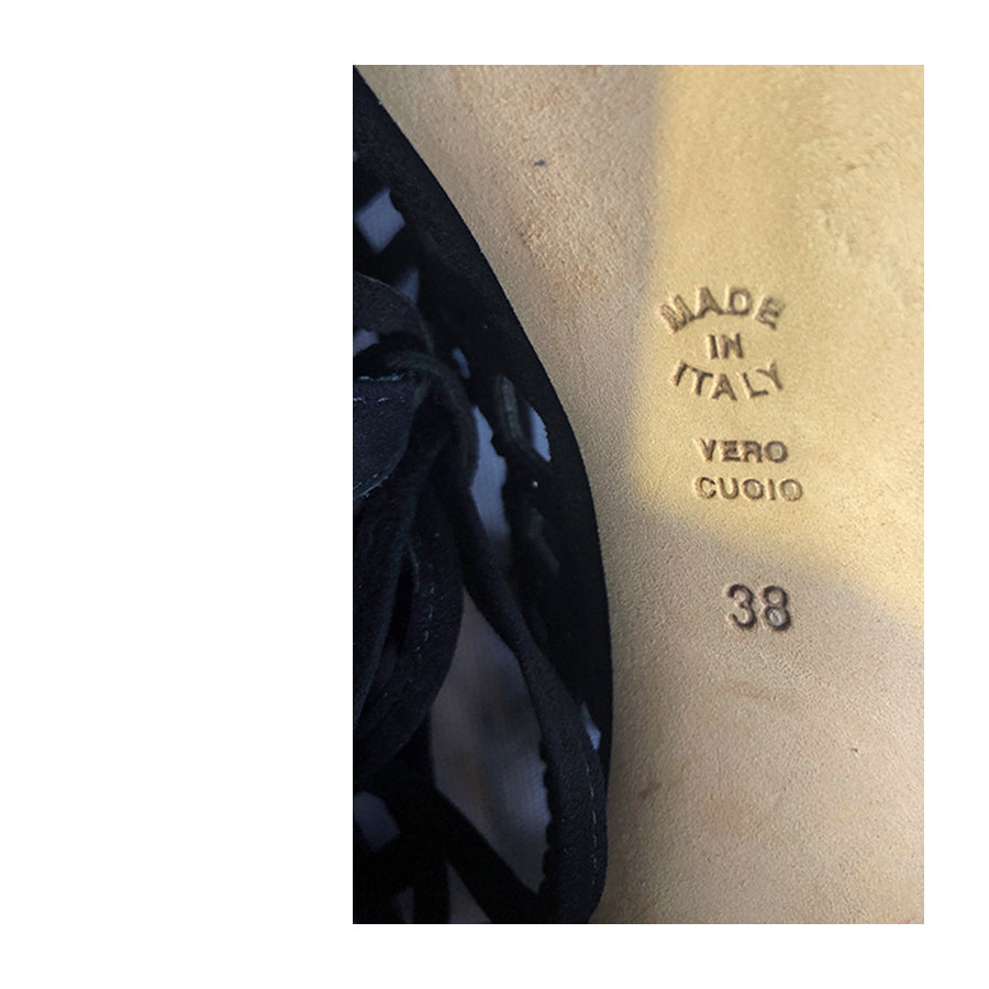 ETRE Décolleté in Camoscio