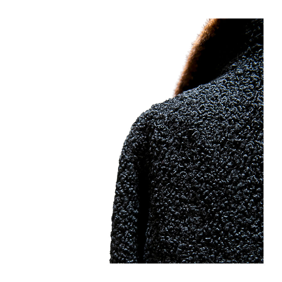 VINTAGE UNSIGNED Cappotto in Astrakan