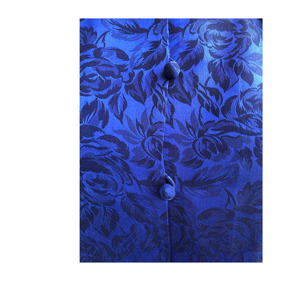 VINTAGE UNSIGNED Camicia in Seta