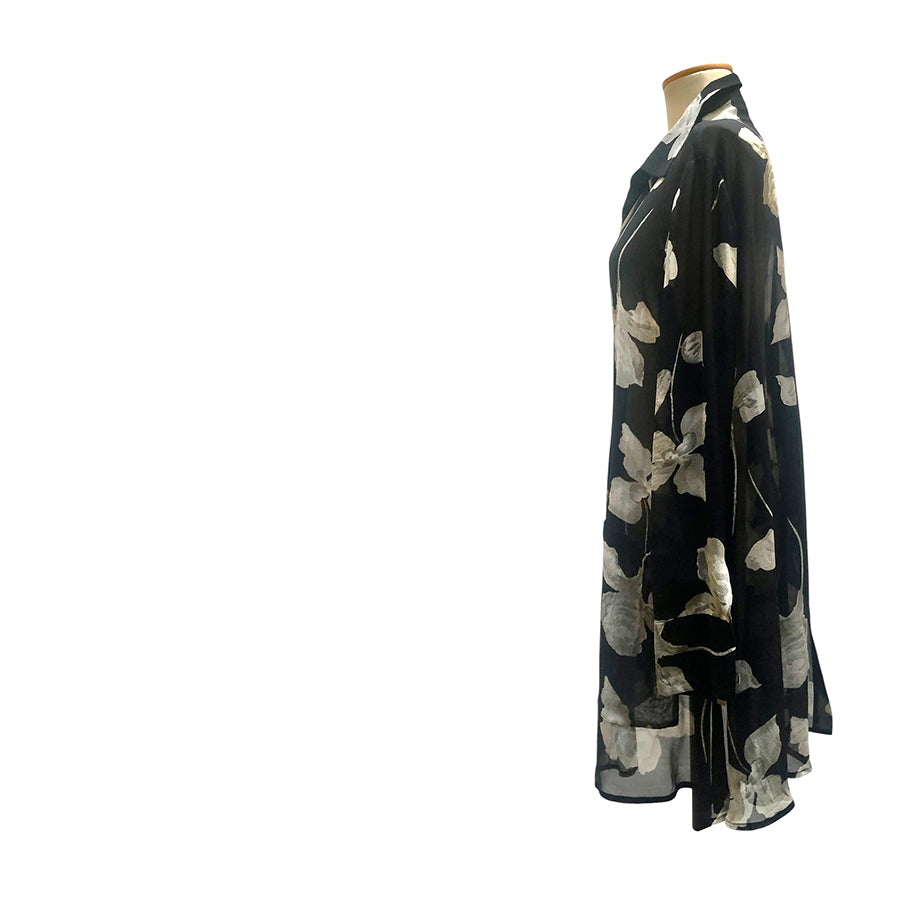 LUISA SPAGNOLI Camicia in Chiffon di Seta