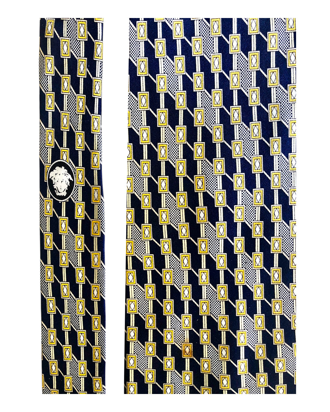 VERSACE Cravatta in Seta Pura
