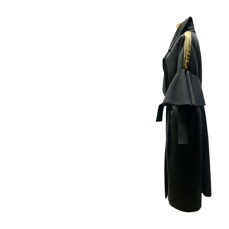 THINK & BELIEVE Wrap Coat