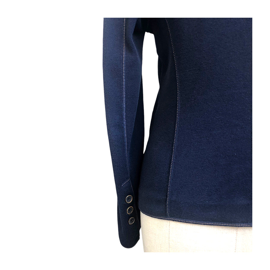 BRUNELLO CUCINELLI Blazer in Maglina di Cotone