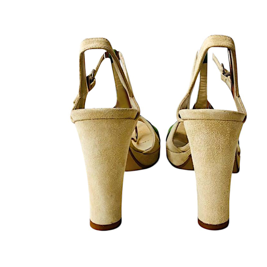 VINTAGE UNSIGNED T-strap Sandal