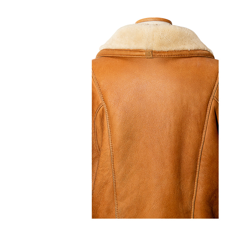 VINTAGE UNSIGNED Shearling Oversize