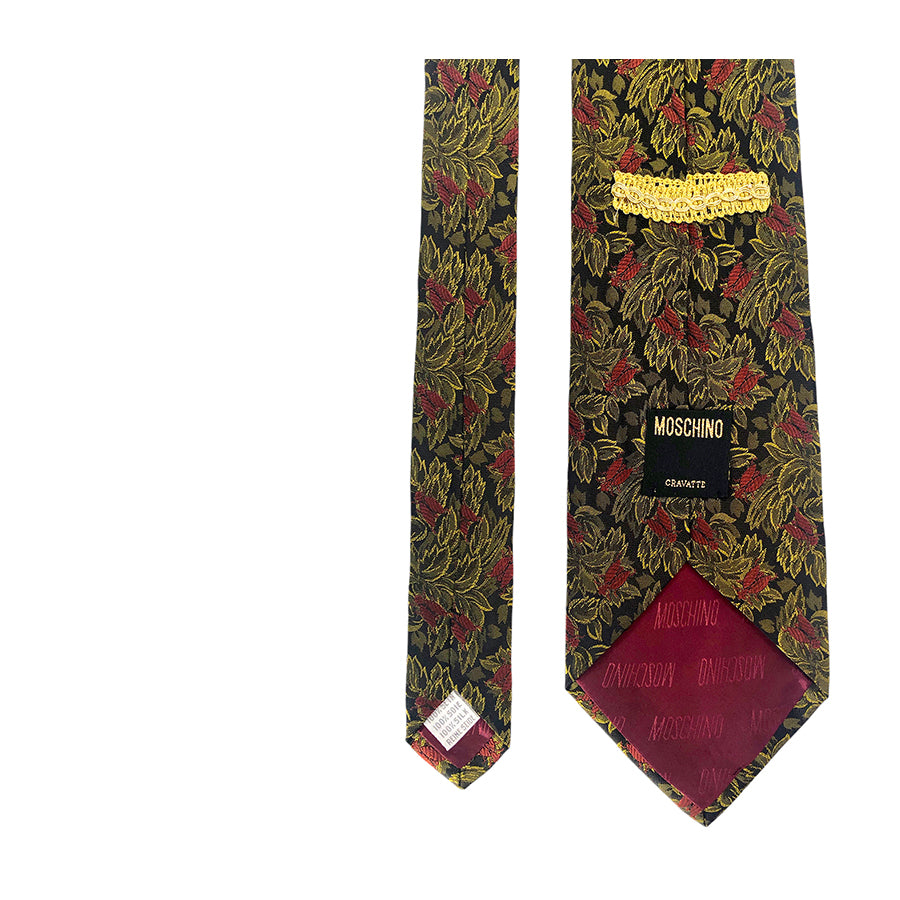 MOSCHINO Cravatta in Seta Pura