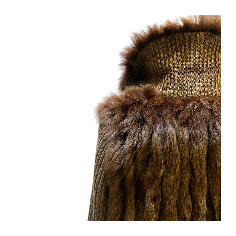 WANDEL Giaccone in Maglia e Visone