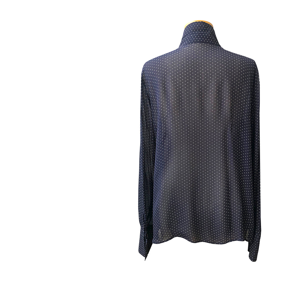 VINTAGE UNSIGNED Camicia in Chiffon