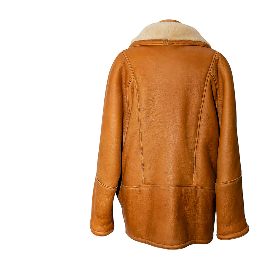 VINTAGE UNSIGNED Shearling Oversize