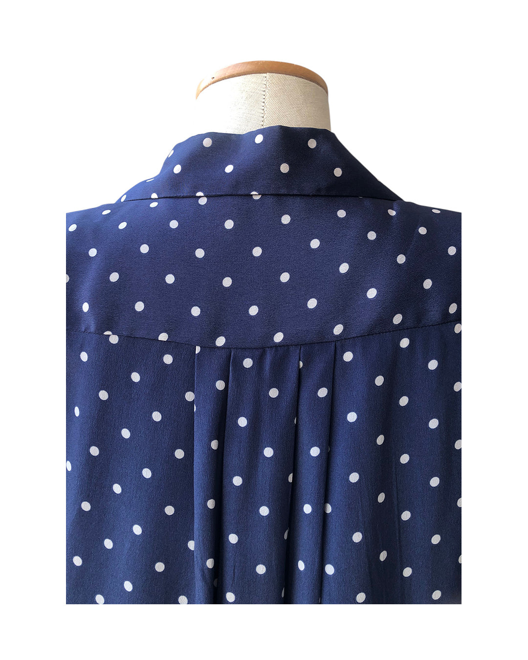 VINTAGE UNSIGNED Camicia in Seta