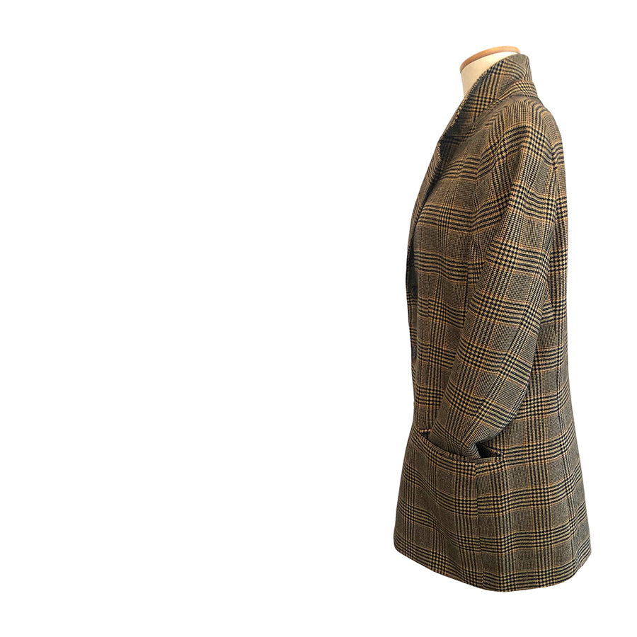 GERANI Blazer in Lana e Cachemere