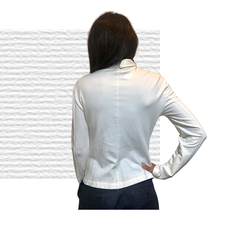 LIVIANA CONTI Giacca in Jersey e Ecopelle