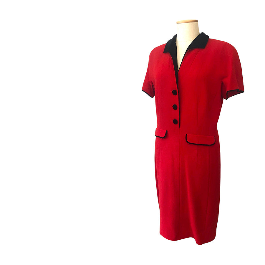 PINUCCIA BOTONDI Abito in Crepe di Lana