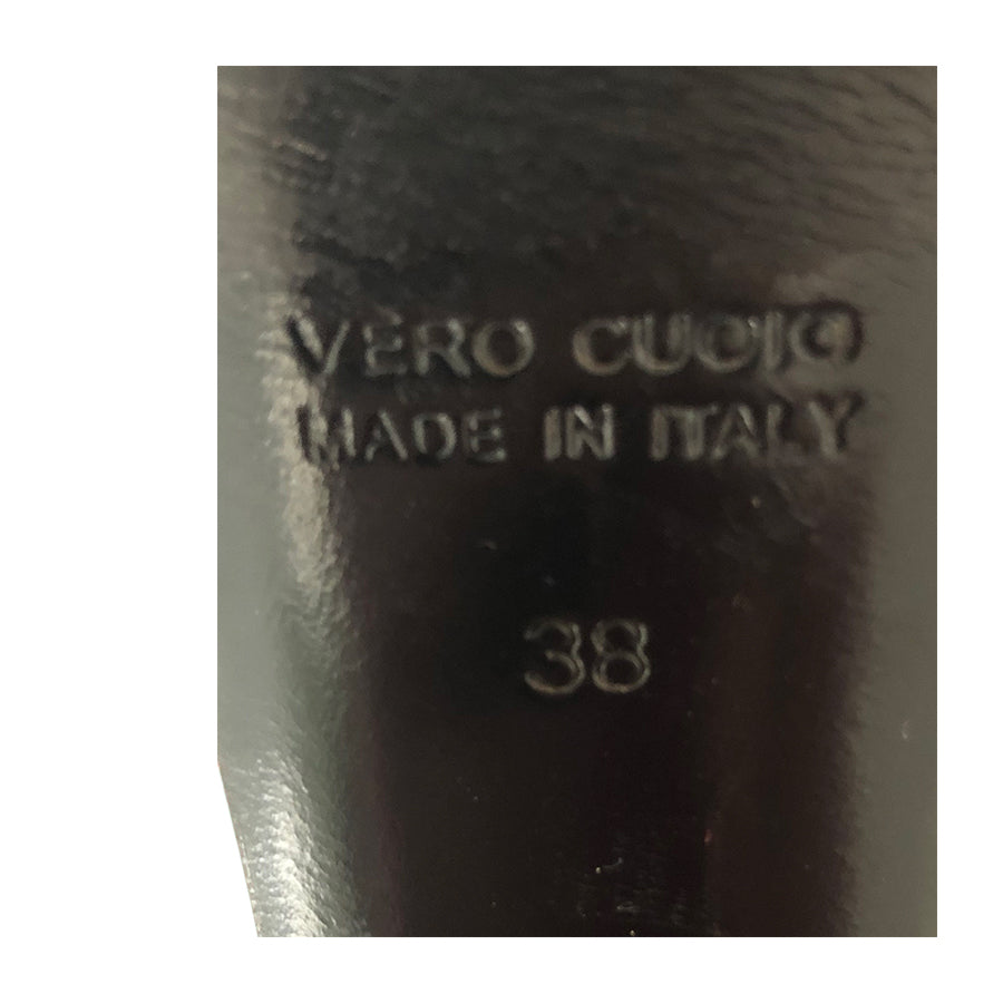 LELLA BALDI Open Toe in Camoscio